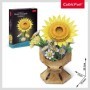 Cubic Fun - Buchet de flori 3D Floarea Soarelui 102 piese Cubic Fun - 2